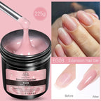 BORN PRETTY 250g Jelly Milky White Pink Translucent Nude Gel Polish Refilled Package Semi Permanent Soak Off UV Nail Art Varnish
