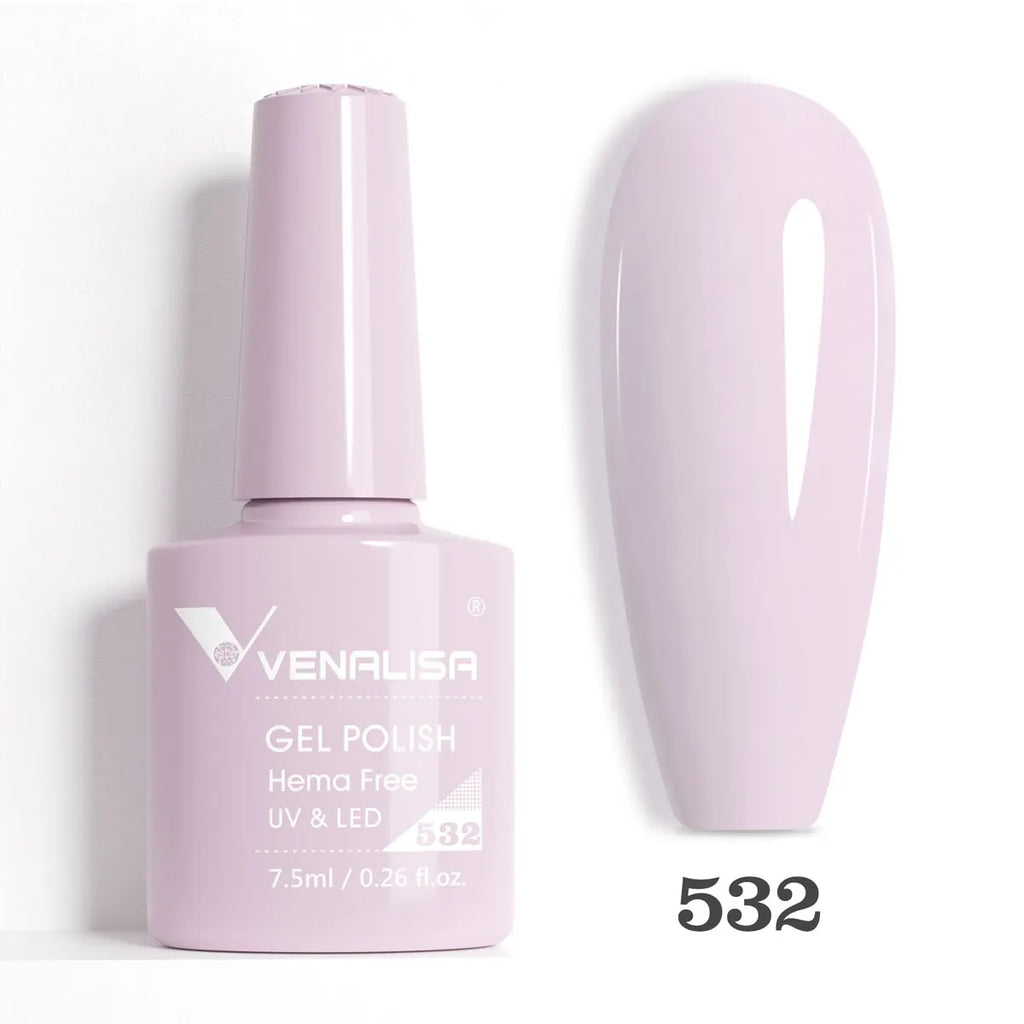 Venalisa VIP5 Nail Gel Polish HEMA/TPO FREE Full Coverage Beautiful Semi Permanent Soak Off UV LED Gel Nail Polish Gel Lacquer