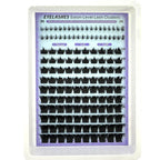 Salon-Like Lash Clusters Kit With Spikes DIY Eyelash Clusters D Curve Spiky Full Cluster Eyelash Extensions Kit Individual Lashe