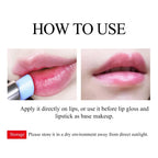 LANBENA Hyaluronic Acid Lip Balm Lip Plumper Moisturizing Reduce Fine Lines Long-lasting Hydration Protecting Dry Lip