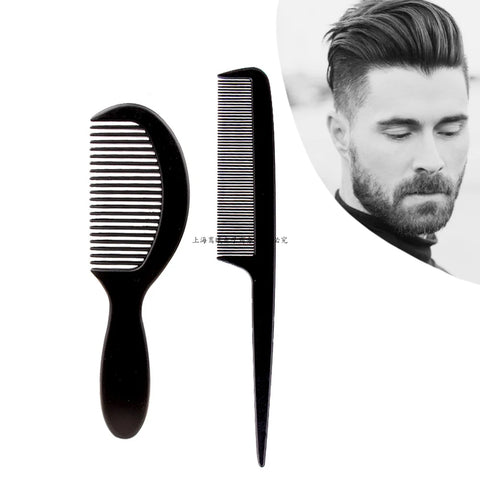 New Arrivals 4/5/6/7pcs Black Barber Accessories Set Detangling Hair Brush Styling Hot Comb Straightener High Quality Hair Combs