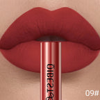 Matte Liquid Lipstick Waterproof Velvet Nude Sexy Red Lip Gloss Long Lasting Nonstick Lip Stain Makeup 24 Colors Hot Lipgloss