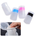 75ml Pump Dispenser, Empty Pressurized Bottle for Makeup Remover, Nail Polish Remover and Acetone Liquid
