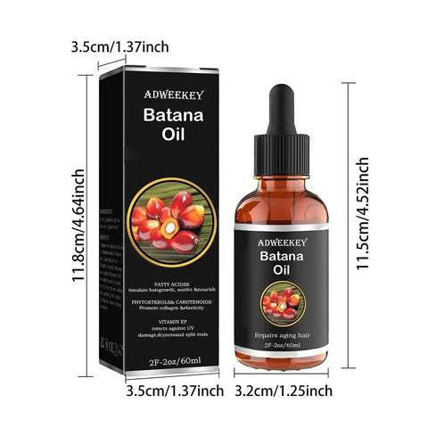Natural Batana Oil Fast Growth Oil Set Hair Treatment Hair Essence Moisturize And Repair Hair Root For 60ml Thicker