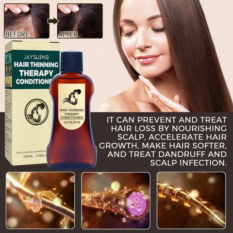 Jaysuing Anti-Hair Loss Conditioner For Healthy Hair Growth,Strengthen And Repair Hair Bifurcation Natural Hair Care Serum
