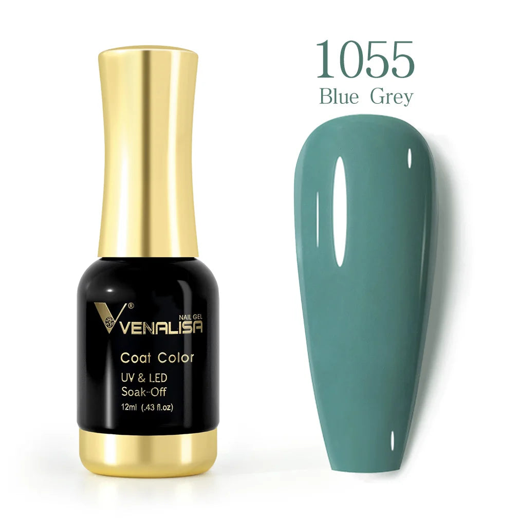 Venalisa 12ml Platinum Gel Nail Polish Super Shiny Effect Nail Gel Perfect Soak off UV&LED Nail Color Foil Chrome Gel Polish