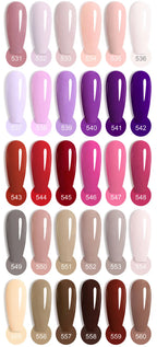 Venalisa HEMA TPO FREE Nail Gel Polish Glitter Gorgeous Full Coverage Soak Off UV LED French Nail Jelly Pink Nude Collection
