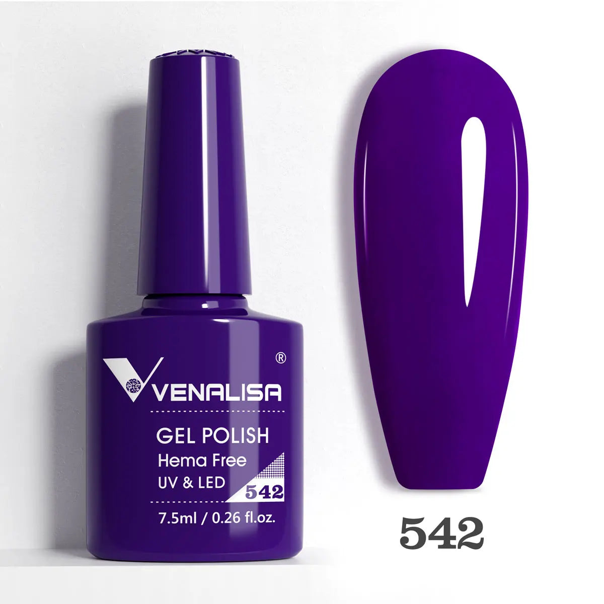 Venalisa VIP5 Nail Gel Polish HEMA/TPO FREE Full Coverage Beautiful Semi Permanent Soak Off UV LED Gel Nail Polish Gel Lacquer