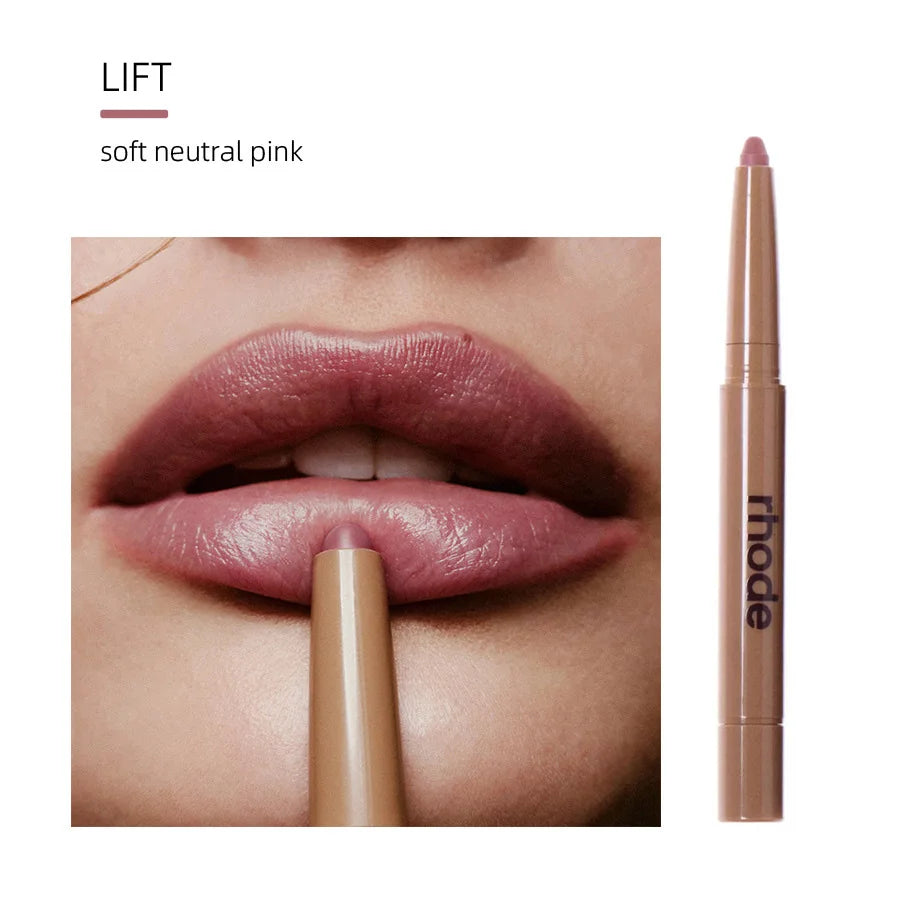 Skin Peptide Lip Shape Pen Lip Liner Long Lasting Lip Tint Pencil Pen Makeup Lipstick Powder Blusher Gloss Rouge Makeup Lipliner