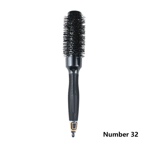 Wholesale High Quality Custom Logo Soft nylon Brush for Salon and home Roll Round Brush Set for Beauty Salon Blower