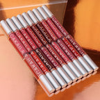 CAKAILA Waterproof Liquid Lipstick Set - Nude, Matte Red | 24-Hour Long-Lasting Lip Gloss | Suitable For All Skin Types