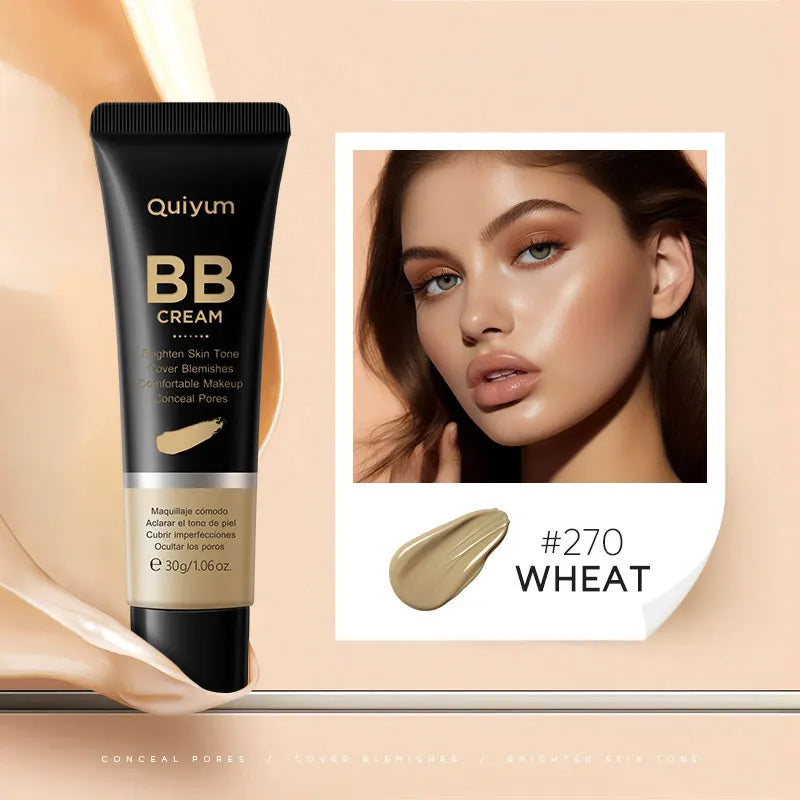 High Coverage Foundation BB Cream Concealer Brighten Facial Contour Primer Base Waterproof Long-Lasting Makeup Cosmetic