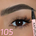 6 Colors 1PC Brown Eyebrow Pen Waterproof 4 Split Tip Black Eyebrows Pencil Liquid Eye Brow Makeup Lasting Cosmetic for Gifts