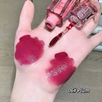 SHAQINUO Streamer Colorful Water Gloss Lip Glaze Mirror Water Gloss Moisturizing Lip Plumping Color Whitening
