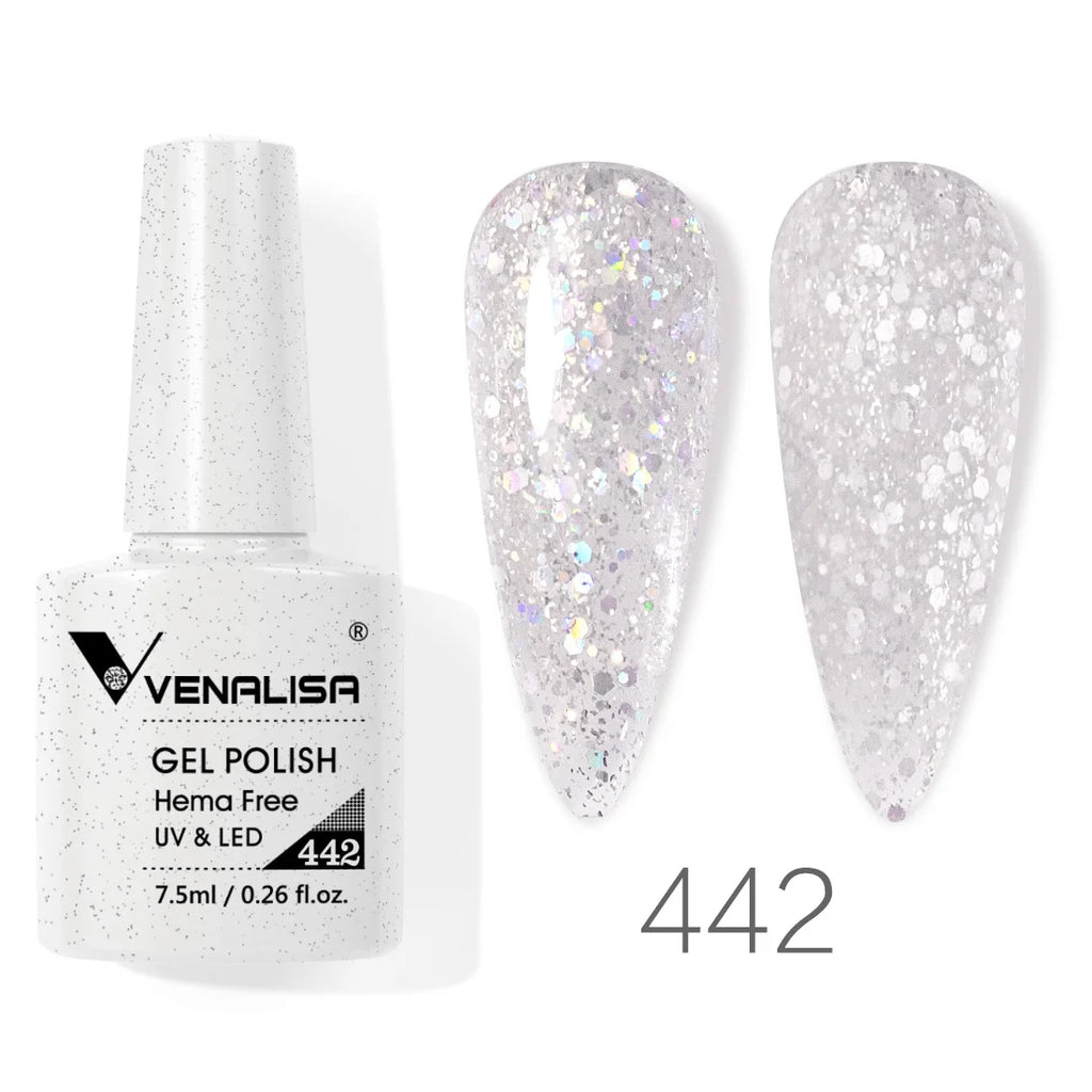 Venalisa VIP4 Nail Gel Polish HEMA/TPO FREE Full Coverage Beautiful Semi Permanent Soak Off UV LED Gel Nail Polish Gel Lacquer