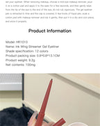 12 Colors Eyeliner Pencil Waterproof Long-lasting Orange Black Brown Easy Wearing Eyeshadow Contour Stick Lying silkworm Makeup