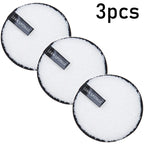 1/3pcs Reusable Discs Makeup Remover Wipe Cotton Pads Microfiber Makeup Face Towel Cloth Washable Sponge Skin Care Cleaning Puff