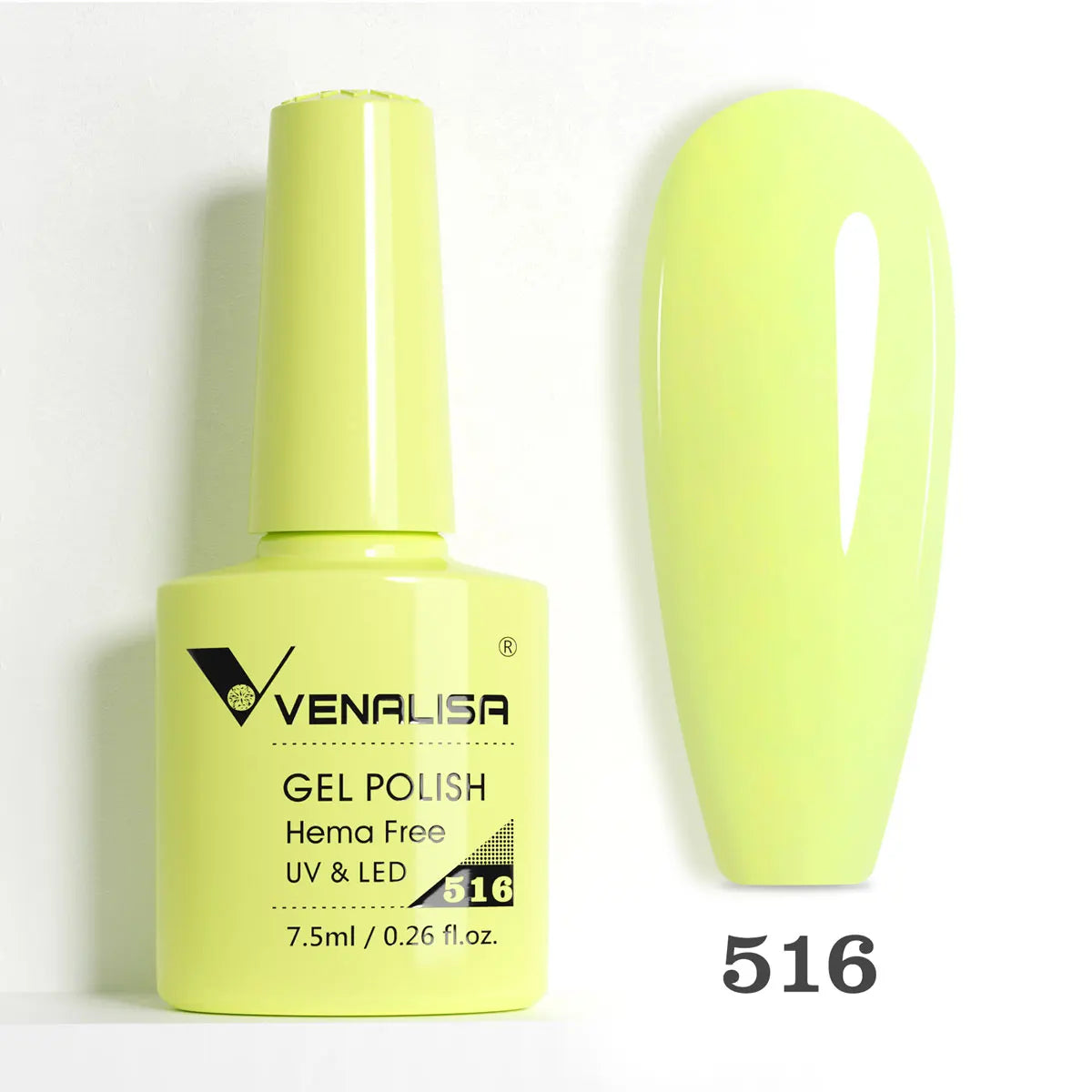 Venalisa HEMA TPO FREE 7.5ml Gel Polish Nail French Pink Jelly Nude Collection Nail Gel Polish Glitter Gorgeous Soak Off UV LED