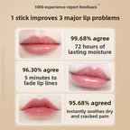 The moisturizing lip mask removes dead skin, reduces lip lines, moisturizes and repairs, and prevents dryness and cracking