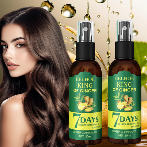 1/2/3pcs Ginger Hair Growth Serum Prevent Hair Loss Scalp Treatment Thicker Longer Hair for Accelerate Growth Massage Hair Oil