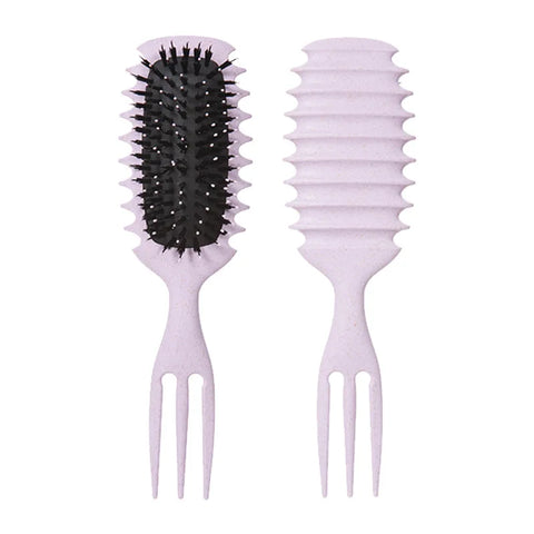 1PC Candy bursh Curly Hair Styling Brush: Defined Curls on Wet Hair- Nylon Bristles Detangling Volumizing Comb for All Hair Type
