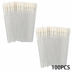 100/300PCS Crystal Lip Brush Lipstick Gloss Applicator Wands Wholesale For Eyelashes Extension Tool Kits Makeup Accessories