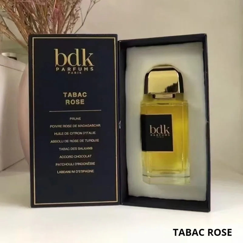 Long Lasting Perfume 100ml Unisex Cherry Pink Pepper Fragrance Black Vanilla Tonka Bean Amber Elegant Scent Luxe Long Last Wears