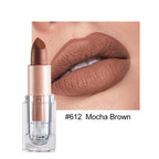 HANDAIYAN Matte Nude Lipstick Velvet Finish Long Lasting Waterproof Korean Beauty Cosmetic Makeup Gift for Women
