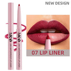 1PC Waterproof Matte Lip Liner Contours Lips in Shades Sexy Red Lipstick Natural Color Lip Makeup Hydrating Lip Cosmetic Gifts