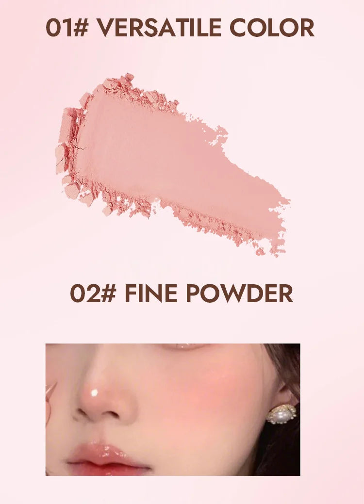 4 Colors Blush Powder Face Makeup Set Mixed Sweet Warm Colors Matte Cheek Powder Facial Beauty Cosmetic Makeup Blush