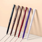 Waterproof Eyeliner Pen White Black Brown Long Lasting Quick-drying Pencil Not Blooming Liquid Eyeliner Gel Eyes Makeup Cosmetic