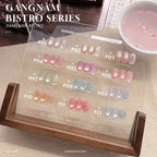 MIANEL 12ML 1-12pcs Jiannan Bistro Cat Eye Gel Nail Polish Blue Nails White Nails Pink Nails Nail Art Use Nail Supplies