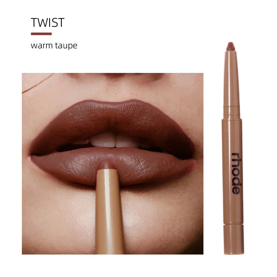 Skin Peptide Lip Shape Pen Lip Liner Long Lasting Lip Tint Pencil Pen Makeup Lipstick Powder Blusher Gloss Rouge Makeup Lipliner