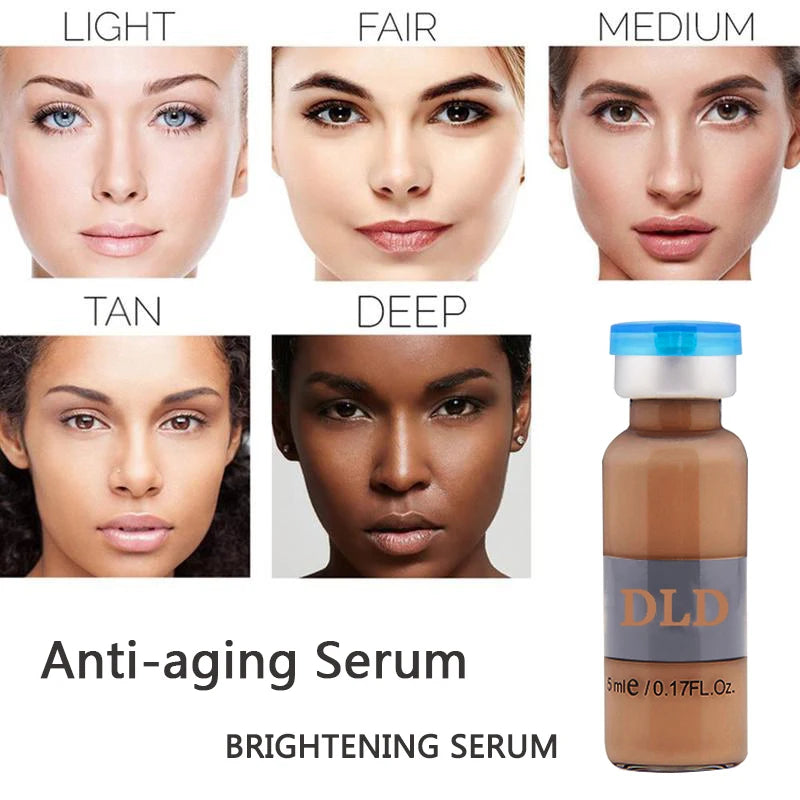 Korea 5ml BB Cream Glow Ampoule Starter Kit Semi-permanent Niacinamide Foundation Concealer Moisturising Cream Skin Care