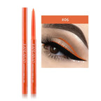 Matte Colorful Eye Liner Pen 20 Colors Eyeliner Gel Pencils Long Lasting Eye Shadow Pen Pink Black Eye Charming Makeup Cosmetics