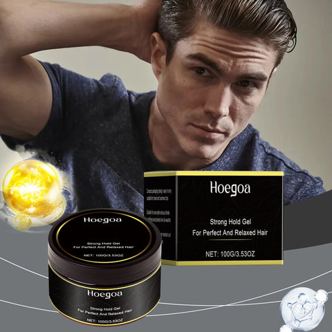 100g Men Hair Clay Wax Strong Hold Hairstyle Lasting Fluffy Hair Keep Hair Oil Barbershop Tools Professional Hair Pomade Wax