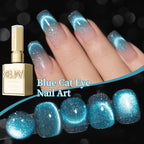 1/2PCS blueberry cat Eye gel nail polish, UV LED curing, long-acting fast drying nail art gel