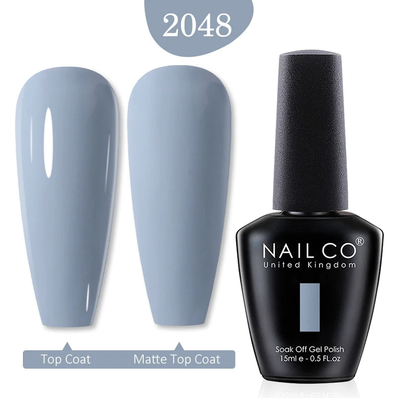 NAILCO Red Colors Series 15ML Nail Gel Polish Nail Supplies Semi Permanent For Nail Art Manicure Soak Off LED UV Hybrid Varnish