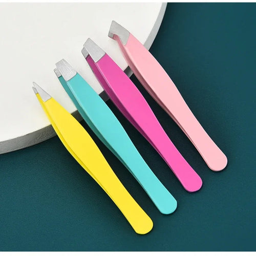 1 Pcs Beauty Eyebrow Clip Eyebrow Trimming Set Stainless Steel Tweezers Eyebrow Clip  Tools Professional Beauty Accessories