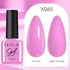 LILYCUTE  5ml Gold Sliver Metallic Liner Gel Nail Polish French Style Super Bright Mirror Pull Line Graffiti Painting Stripe Gel