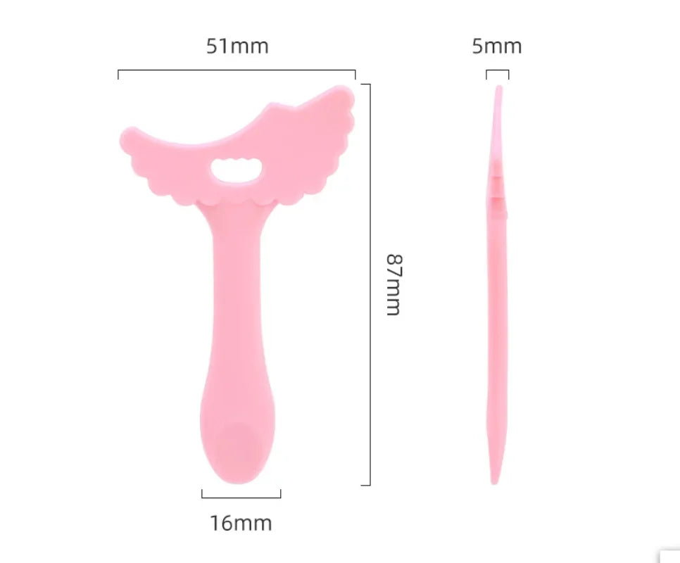 Wholesale Multi-functional Eyeliner Stencil Wing Tips Silicone Eyeliner Aid Drawing Lipstick Wearing Aid Reusable Makeup Tools