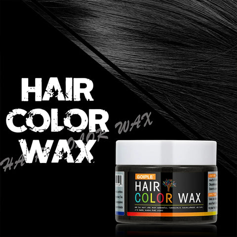 Halloween Hair Colour Wax Easy To Wash DIY Dye Hair Mud Immediate Dying for Eyebrow Beards Coloring Temporary Hair Colour Cream