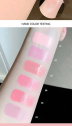 Clear and water-like blush liquid, a Korean-style sweet girl's energetic blush for daily whitening, naturally breathable