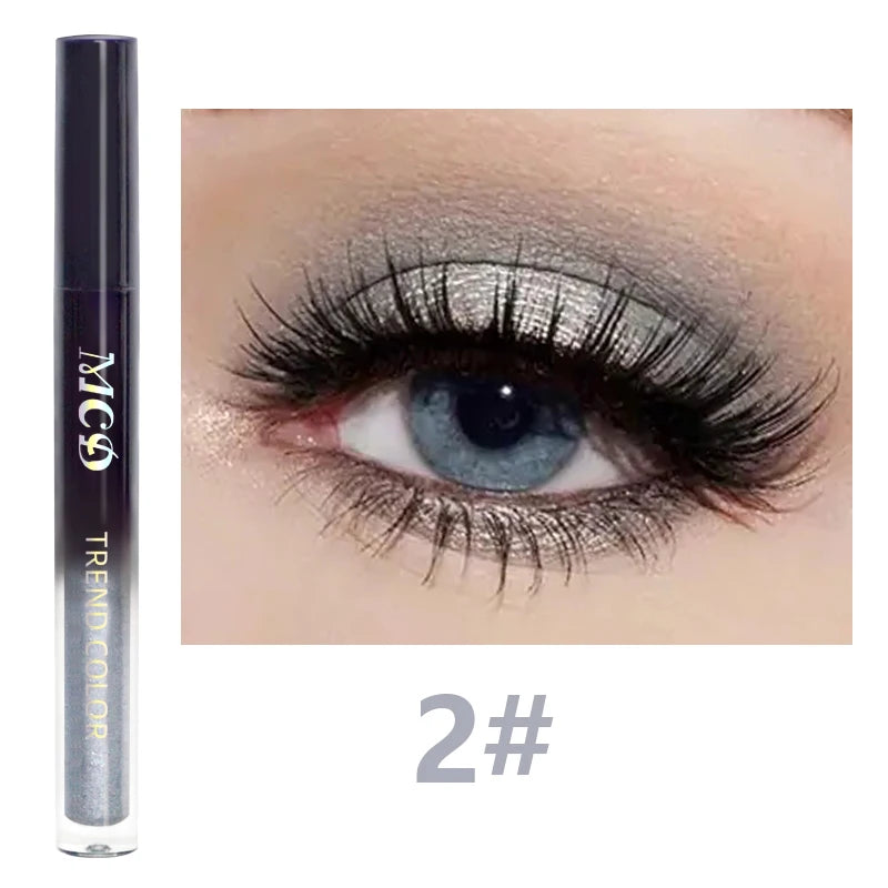 13-Shade Waterproof Liquid Eyeshadow Palette - High Shine  Long-Lasting & Smudge-Proof Makeup Set for Glamourous Looks glitter