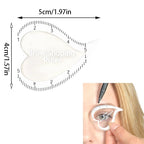 1 Minute Fast Drawing Design Brow Easy Tool Microblading Permanent Makeup Stencils Brow Mapping Ruler Eyebrow Shaping Ruler