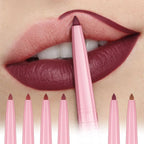 1PC Waterproof Matte Lip Liner Contours Lips in Shades Sexy Red Lipstick Natural Color Lip Makeup Hydrating Lip Cosmetic Gifts