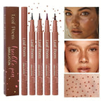 1pc Face Fake Freckles Pen Natural Waterproof Lifelike Fake Freckles Pen for Long Lasting Look Dot Spot Pen Makep Tool Cosmetic