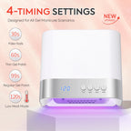 168W UV LED Nail Lamp 36LEDS Gel Polish Drying Lamp With Automatic Sensing 4 Timer Professional Nail Dryer Manicure Salon Tools
