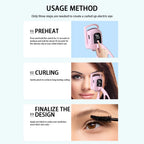 Electric Eyelash Curler Naturally Curled Intelligent Temperature Control Styling Make Up Eyelashes Curl Lasting Lash Curler Tool