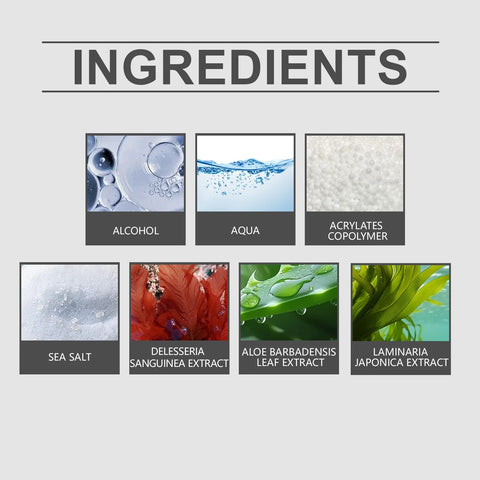 Sea Salt Styling Spray Long Lasting Strong Hold That Won T Flatten Or Grease Hair Lightweight Fluffy Foam Mousse